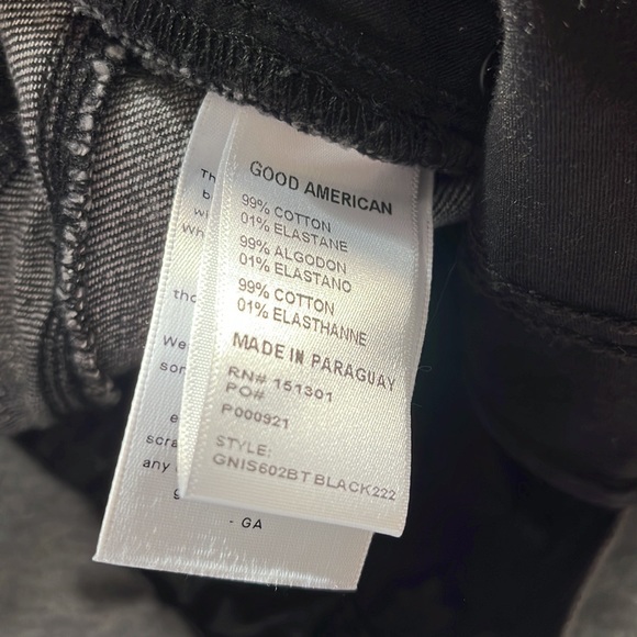 Good American distressed jeans 90s - Picture 7 of 8